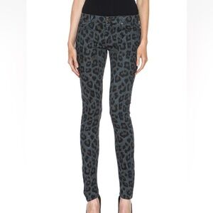 MOTHER Jeans Women 25‎ The Looker in Paw Animal Print Designer USA Made $228